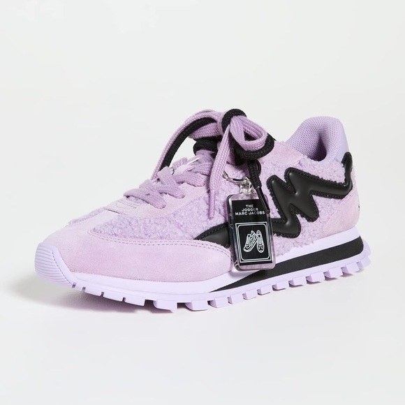 Marc Jacobs The Teddy Jogger Sneakers in Arctic Dusk Purple